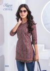 Crystal Vol 3 By Mayur Poplin Cotton Printed Ladies Top Wholesale Shop In Surat